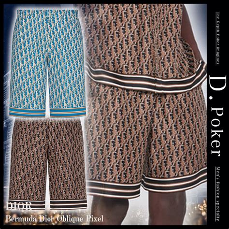 christian dior sweatpants|christian dior bermuda shorts.